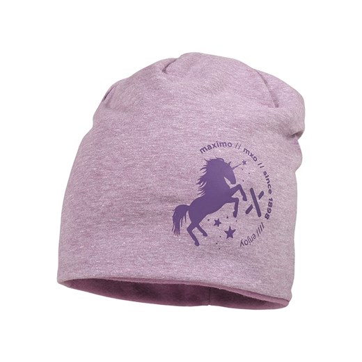 MaxiMo Czapka beanie w kolorze fioletowym ze sklepu Limango Polska w kategorii Czapki dziecięce - zdjęcie 173732244