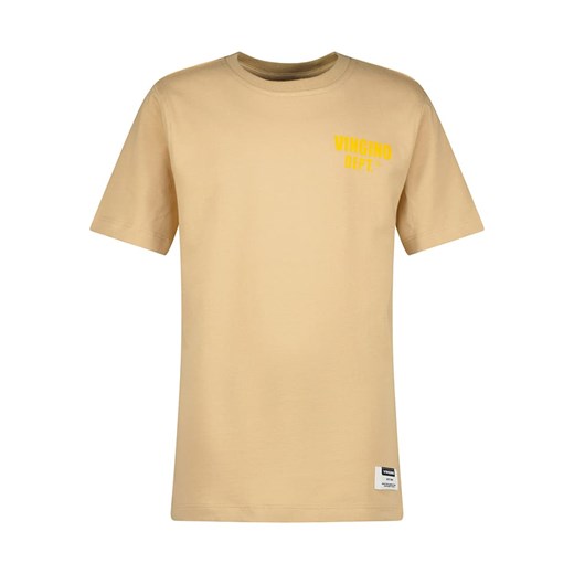 Vingino Koszulka &quot;Hasial&quot; w kolorze beżowym ze sklepu Limango Polska w kategorii T-shirty chłopięce - zdjęcie 173736791