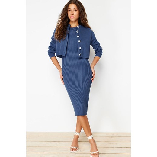 trendyol 2-częściowy zestaw w kolorze niebieskim Trendyol L Limango Polska okazyjna cena