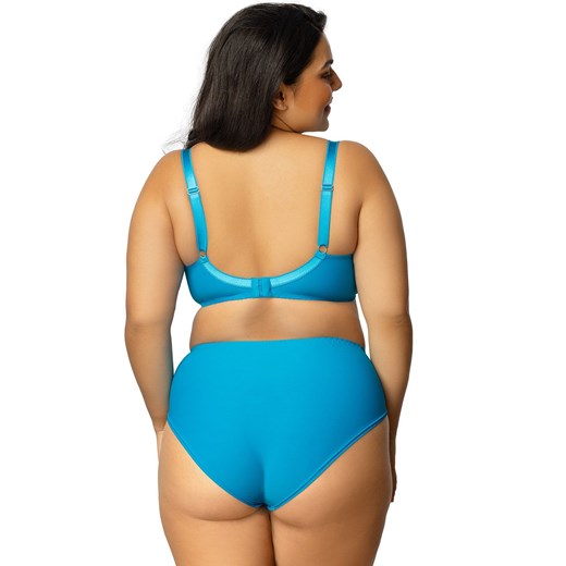 Figi damskie z wysokim stanem szafirowe Britney, Kolor szafirowy, Rozmiar S, Wies-MANN ze sklepu Intymna w kategorii Majtki damskie - zdjęcie 173741513