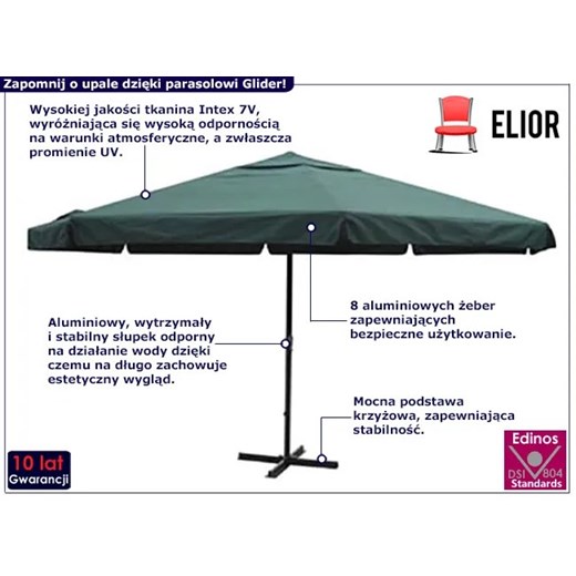 Parasol ogrodowy Elior