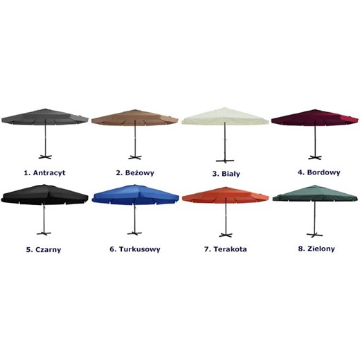 Parasol ogrodowy Elior