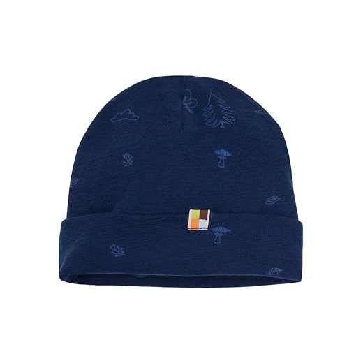 loud + proud Czapka beanie w kolorze granatowym ze sklepu Limango Polska w kategorii Czapki dziecięce - zdjęcie 173744643