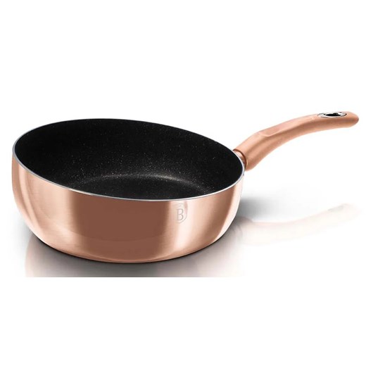 Głęboka patelnia typu wok 26cm S4-A81 ze sklepu Edinos.pl w kategorii Naczynia - zdjęcie 173747303
