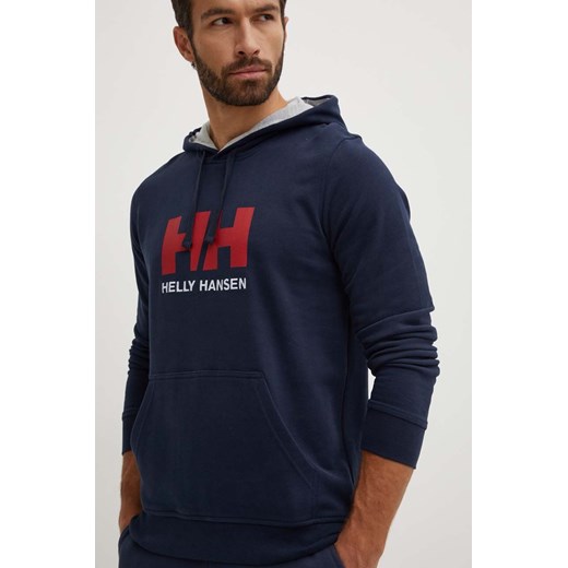Helly Hansen bluza HH LOGO HOODIE 33977 ze sklepu ANSWEAR.com w kategorii Bluzy męskie - zdjęcie 173747854