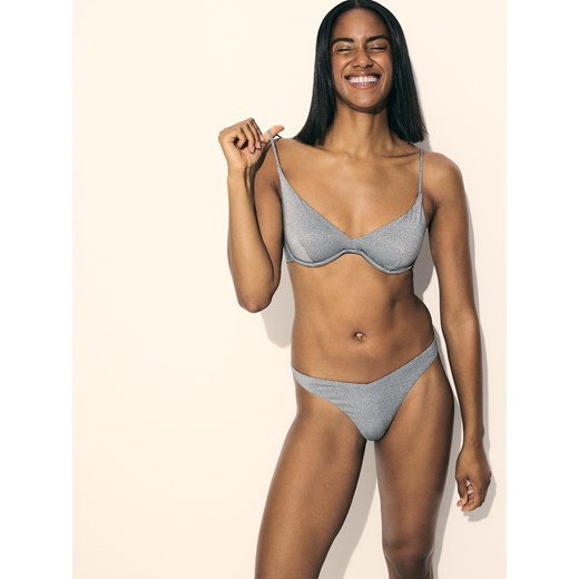 Reserved - Góra od bikini - szary ze sklepu Reserved w kategorii Stroje kąpielowe - zdjęcie 173748622