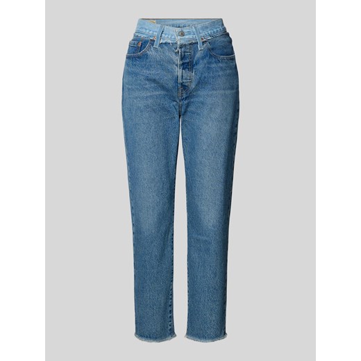 Jeansy z prostą nogawką i 5 kieszeniami ze sklepu Peek&Cloppenburg  w kategorii Jeansy damskie - zdjęcie 173750521