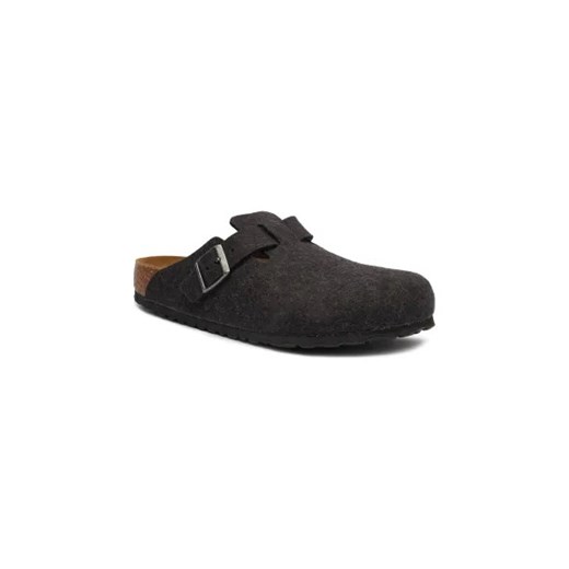 Birkenstock Wełniane mule Boston ze sklepu Gomez Fashion Store w kategorii Klapki męskie - zdjęcie 173751044