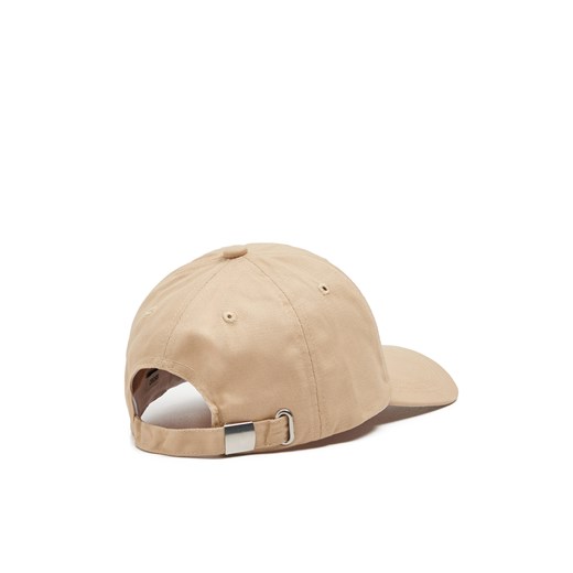 Cropp - Beżowa gładka czapka z daszkiem - beżowy Cropp Uniwersalny Cropp