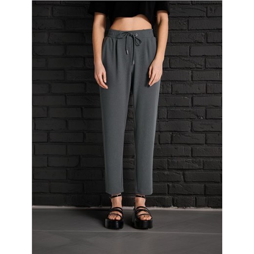 Sinsay - Spodnie - szary ze sklepu Sinsay w kategorii Spodnie damskie - zdjęcie 173754844