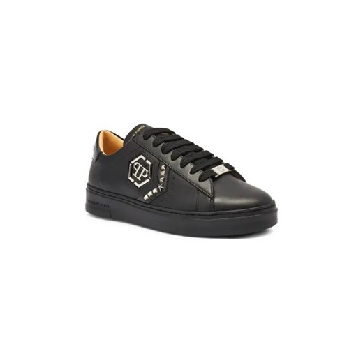 Philipp Plein Skórzane sneakersy Arrow Force ze sklepu Gomez Fashion Store w kategorii Buty sportowe męskie - zdjęcie 173755814
