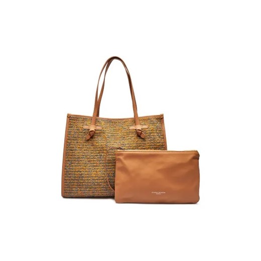 GIANNI CHIARINI Shopperka + saszetka MARCELLA | z dodatkiem skóry ze sklepu Gomez Fashion Store w kategorii Torby Shopper bag - zdjęcie 173755823