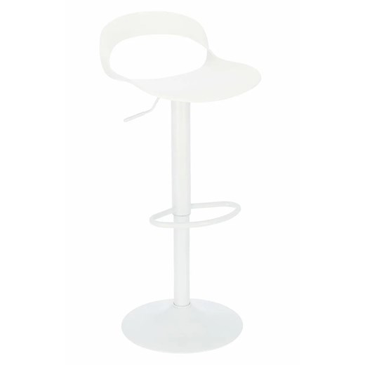 Biały designerski hoker w nowoczesnym stylu - Venne 2X Elior One Size Edinos.pl