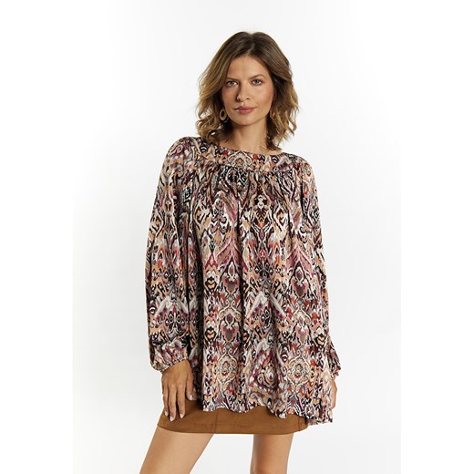 Usha Bluzka w kolorze jasnobrązowym Usha M Limango Polska okazja