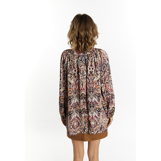 Usha Bluzka w kolorze jasnobrązowym Usha M Limango Polska okazja