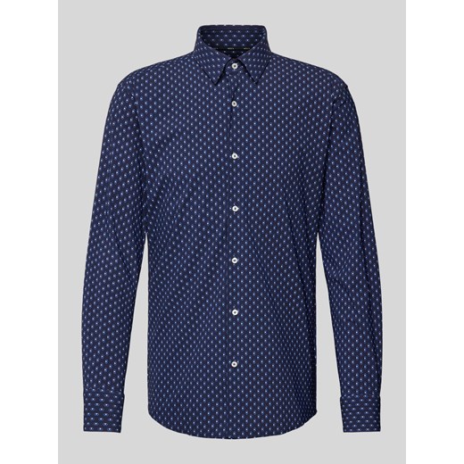 Koszula biznesowa o kroju slim fit z kołnierzykiem typu kent model ‘Hank’ ze sklepu Peek&Cloppenburg  w kategorii Koszule męskie - zdjęcie 173760312