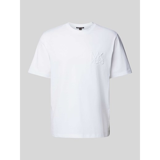 T-shirt z wyhaftowanym logo model ‘CHARM’ ze sklepu Peek&Cloppenburg  w kategorii T-shirty męskie - zdjęcie 173760401