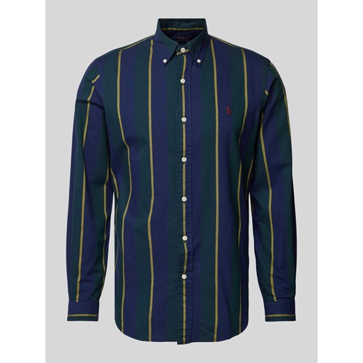 Koszula casualowa o kroju classic fit z kołnierzykiem typu button down ze sklepu Peek&Cloppenburg  w kategorii Koszule męskie - zdjęcie 173760780