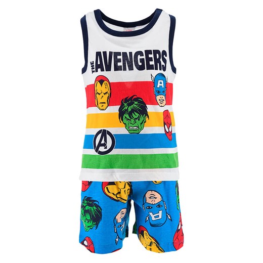 MARVEL Avengers Piżama &quot;Avengers Classic&quot; ze wzorem ze sklepu Limango Polska w kategorii Piżamy dziecięce - zdjęcie 173761950