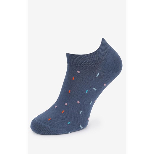 Marilyn stopki męskie jeansowe w kolorowy wzór Geometric, Kolor jeans-wzór, Rozmiar 41-45, Marilyn ze sklepu Intymna w kategorii Skarpetki męskie - zdjęcie 173762643