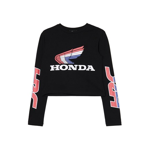 Cropp - Koszulka z nadrukami Hondy - czarny Cropp XL Cropp
