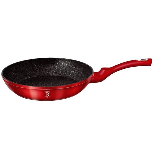 Patelnia z potrójną powłoką granitową 24cm B0-M40 ze sklepu Edinos.pl w kategorii Naczynia - zdjęcie 173772592