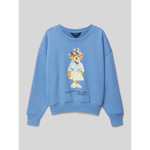 Bluza z nadrukiem z motywem i logo ze sklepu Peek&Cloppenburg  w kategorii Bluzy dziewczęce - zdjęcie 173772860