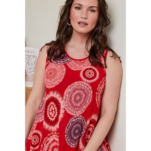 Curvy Lady Top w kolorze czerwonym Curvy Lady 48/50 promocja Limango Polska
