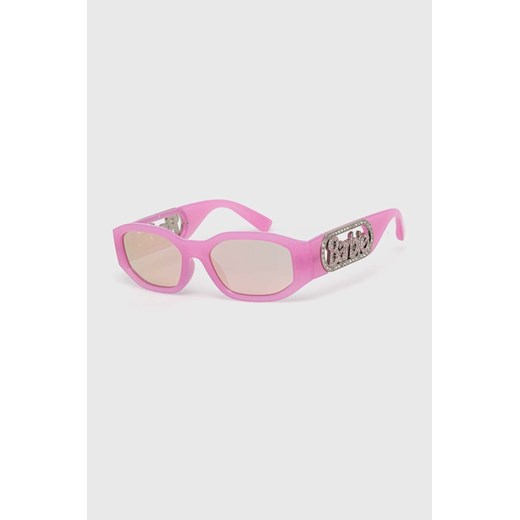 Aldo okulary przeciwsłoneczne BARBIEGAZE damskie kolor różowy 13803648 ze sklepu ANSWEAR.com w kategorii Okulary przeciwsłoneczne damskie - zdjęcie 173775562