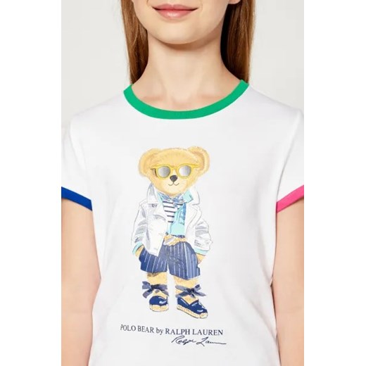 POLO RALPH LAUREN T-shirt SSBEARCN-KNIT | Regular Fit Polo Ralph Lauren 110 promocja Gomez Fashion Store