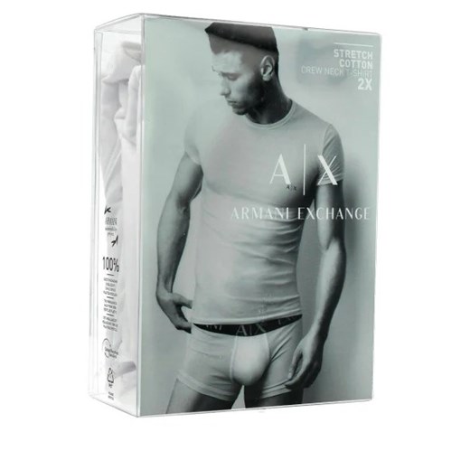 T-shirt męski Armani Exchange z bawełny