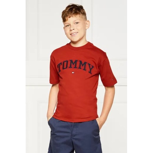 Tommy Hilfiger T-shirt | Regular Fit ze sklepu Gomez Fashion Store w kategorii T-shirty chłopięce - zdjęcie 173776961