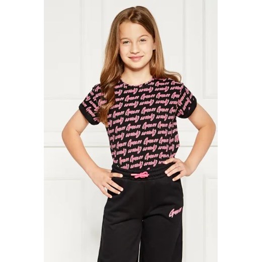 Guess T-shirt | Slim Fit ze sklepu Gomez Fashion Store w kategorii Bluzki dziewczęce - zdjęcie 173776991