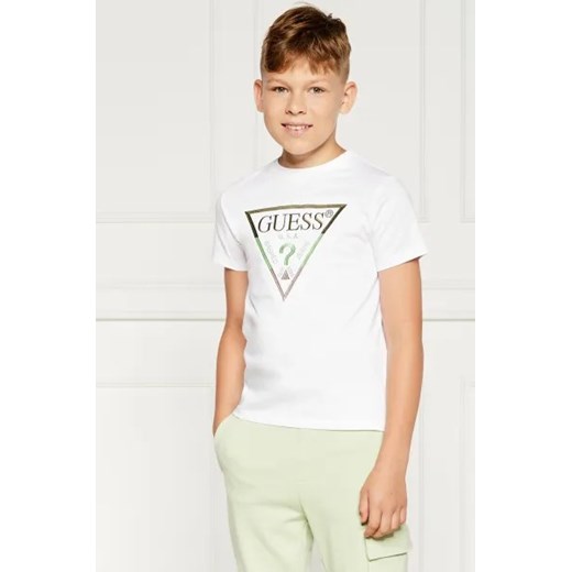Guess T-shirt | Regular Fit ze sklepu Gomez Fashion Store w kategorii T-shirty chłopięce - zdjęcie 173777031