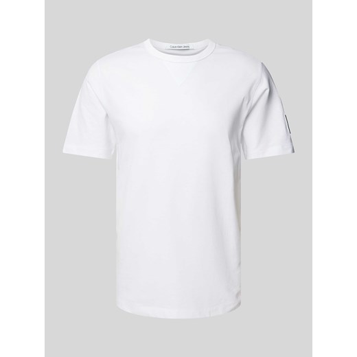 T-shirt z naszywką z logo ze sklepu Peek&Cloppenburg  w kategorii T-shirty męskie - zdjęcie 173779844