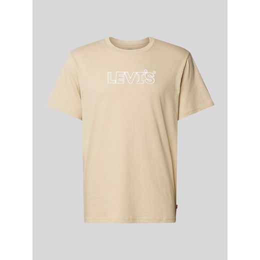 T-shirt o luźnym kroju z nadrukiem z logo ze sklepu Peek&Cloppenburg  w kategorii T-shirty męskie - zdjęcie 173779960