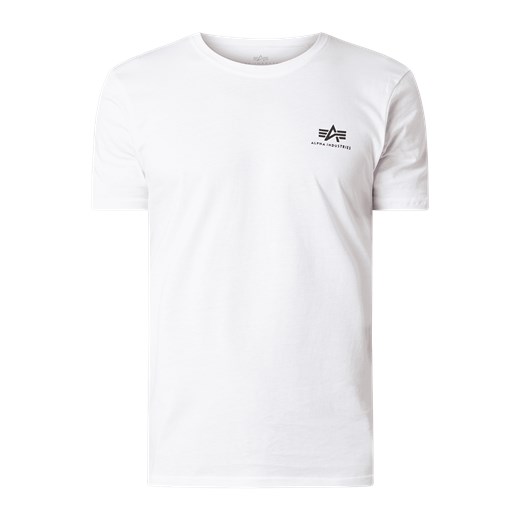 T-shirt z nadrukiem z logo ze sklepu Peek&Cloppenburg  w kategorii T-shirty męskie - zdjęcie 173780060
