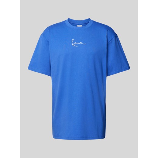 T-shirt z nadrukiem z logo ze sklepu Peek&Cloppenburg  w kategorii T-shirty męskie - zdjęcie 173780343