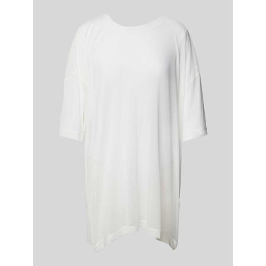T-shirt o kroju oversized z rękawem o dł. 3/4 model ‘Mesh’ ze sklepu Peek&Cloppenburg  w kategorii Bluzki damskie - zdjęcie 173780392