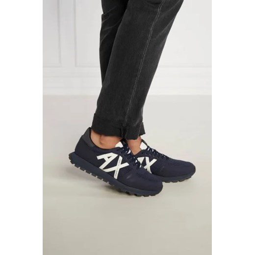 Buty sportowe męskie Armani Exchange z tworzywa sztucznego
