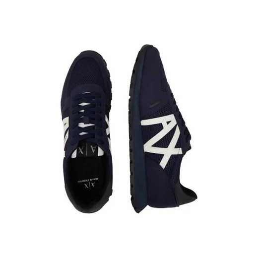 Buty sportowe męskie Armani Exchange z tworzywa sztucznego