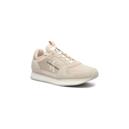 CALVIN KLEIN JEANS Sneakersy RUNNER SOCK LACEUP | z dodatkiem skóry 36 Gomez Fashion Store