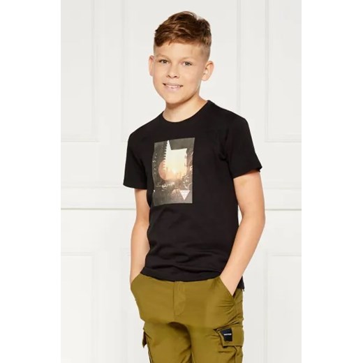 Guess T-shirt | Regular Fit ze sklepu Gomez Fashion Store w kategorii T-shirty chłopięce - zdjęcie 173781760