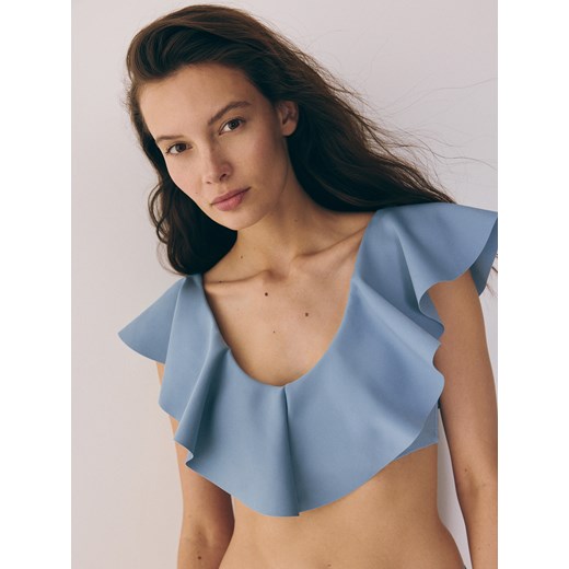 Reserved - Góra od bikini - niebieski Reserved 40 okazyjna cena Reserved