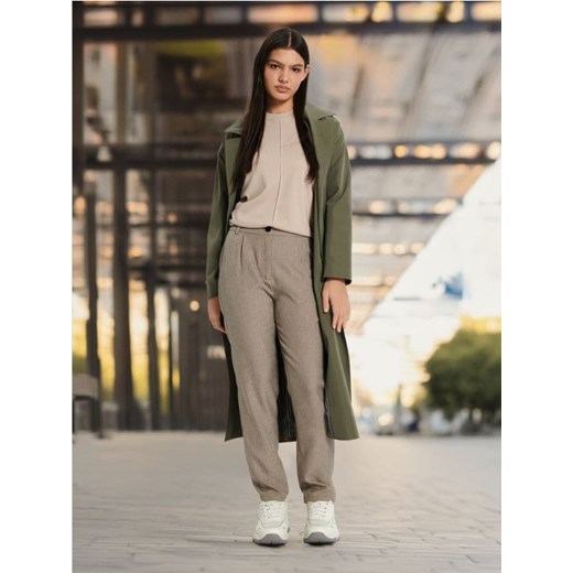 Sinsay - Spodnie eleganckie - wielobarwny ze sklepu Sinsay w kategorii Spodnie damskie - zdjęcie 173792533