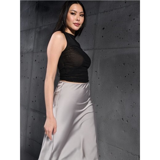 Sinsay - Spódnica midi - szary Sinsay XXL Sinsay