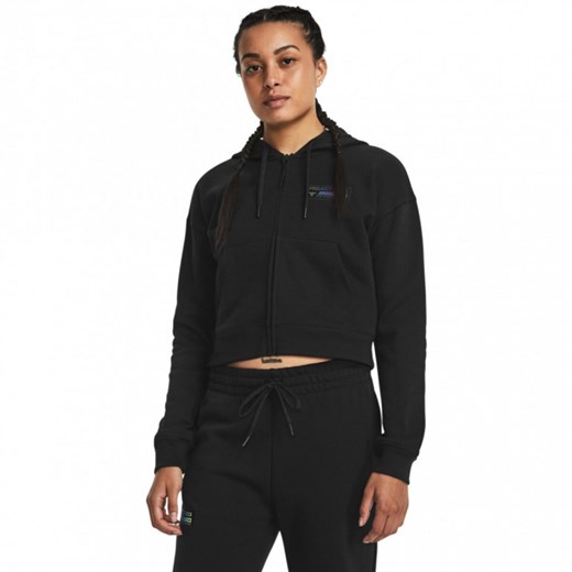 Damska bluza treningowa rozpinana z kapturem Under Armour Project Rock HW Terry Under Armour XL Sportstylestory.com wyprzedaż