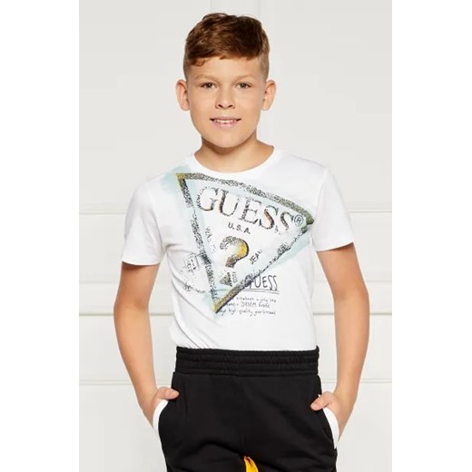 Guess T-shirt | Regular Fit ze sklepu Gomez Fashion Store w kategorii T-shirty chłopięce - zdjęcie 173793914