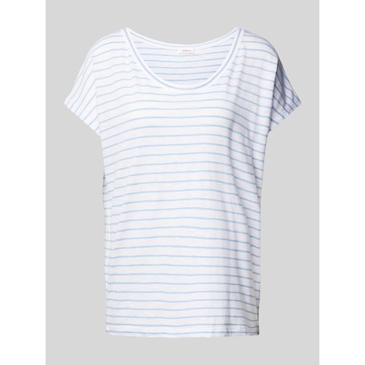 T-shirt z okrągłym dekoltem ze sklepu Peek&Cloppenburg  w kategorii Bluzki damskie - zdjęcie 173796693