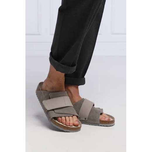 Klapki męskie BIRKENSTOCK z tworzywa sztucznego bez zapięcia